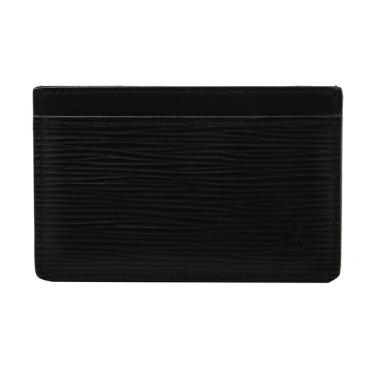 Epi Black Card Holder