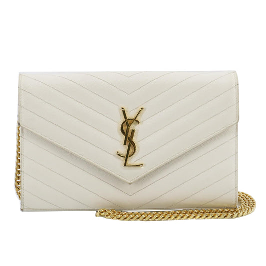 White Cassandra Shoulder Bag