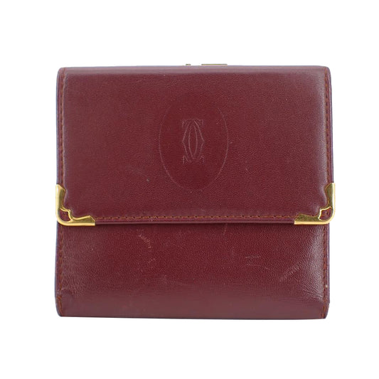 Bordeaux Tri-Fold Wallet