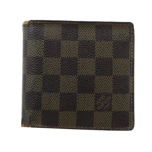 Damier Ebene Bi-Fold Wallet