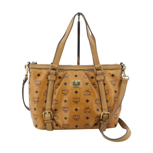 Brown Visetos Tote Bag