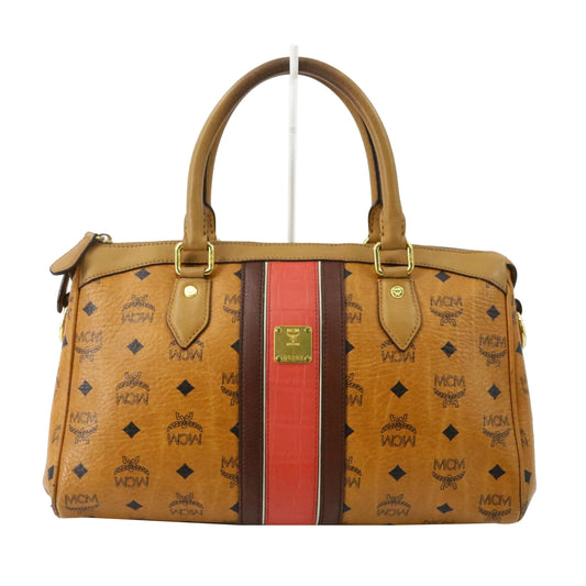 Brown Visetos Handbag