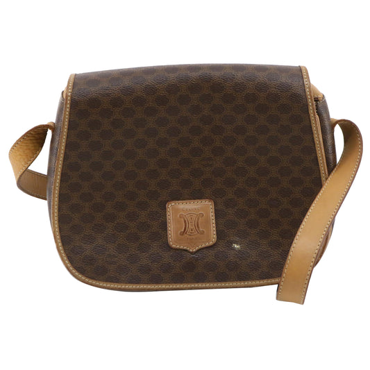 Brown Macadam Shoulder Bag