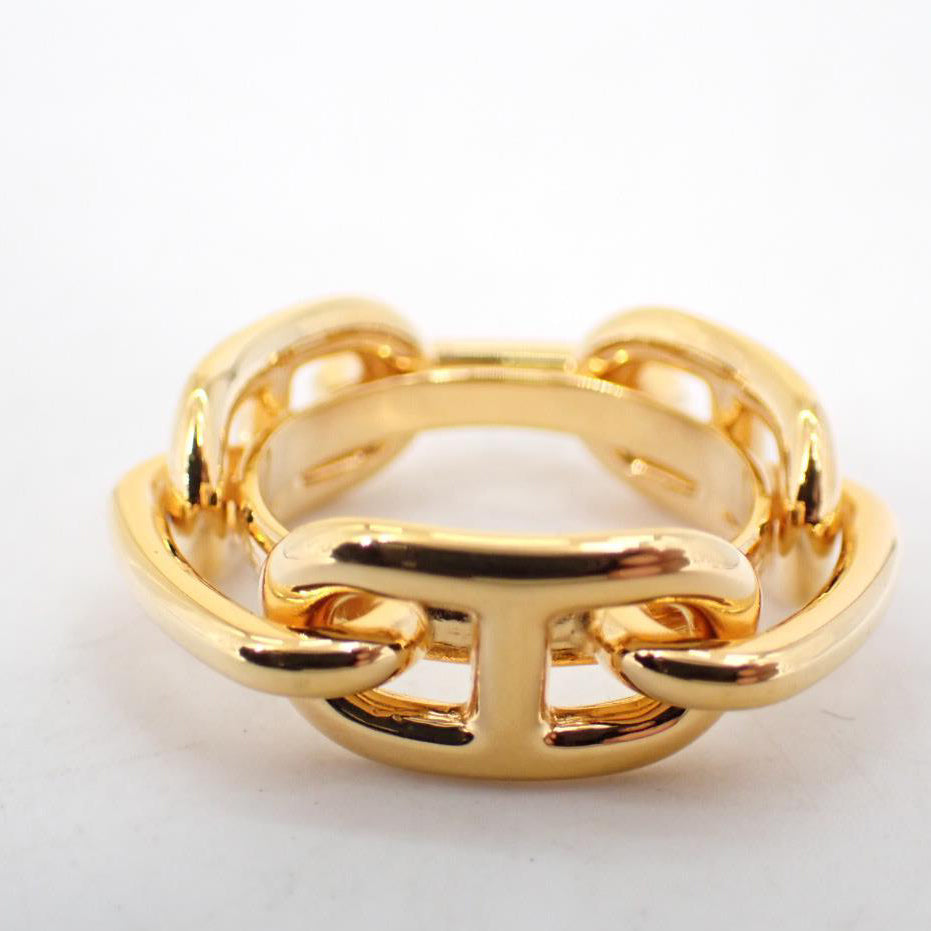 Golden Scarf Ring