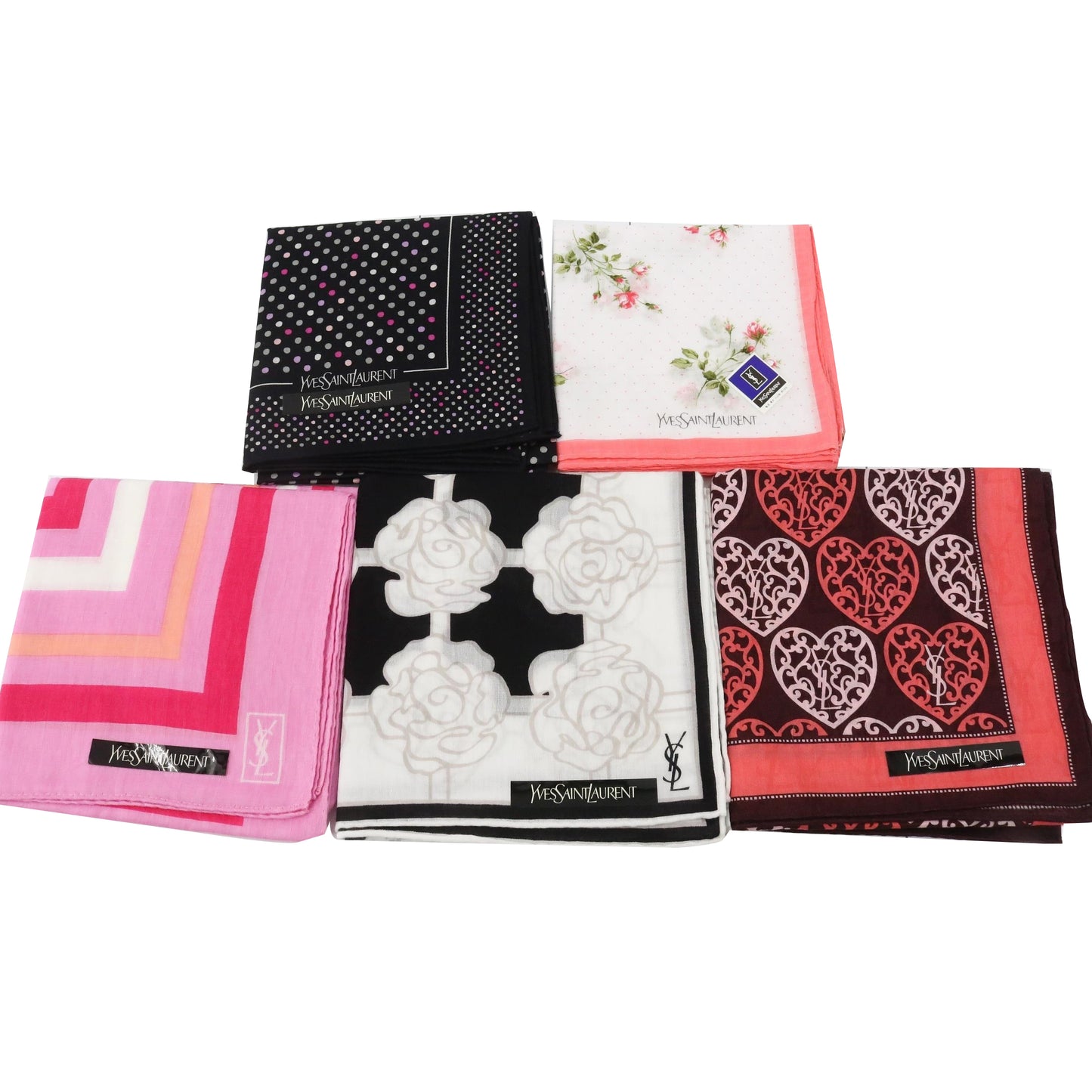 Set of 5 Handkerchiefs