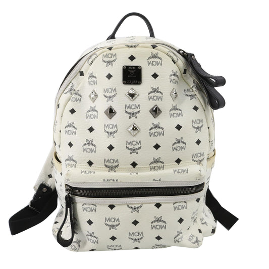 White Visetos Backpack