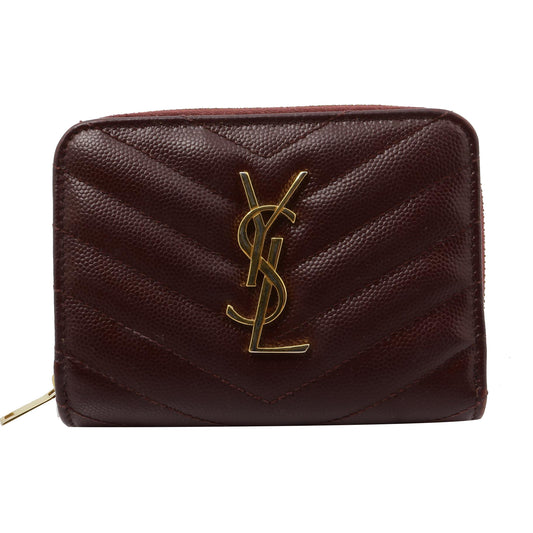 Maroon Cassandra  Zippy Wallet