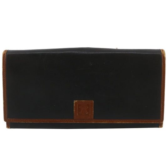 Black Macadam Long Wallet