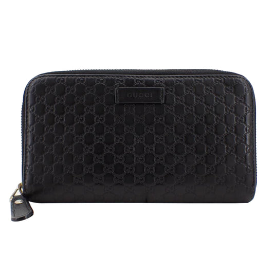 Black Sima Zippy Wallet