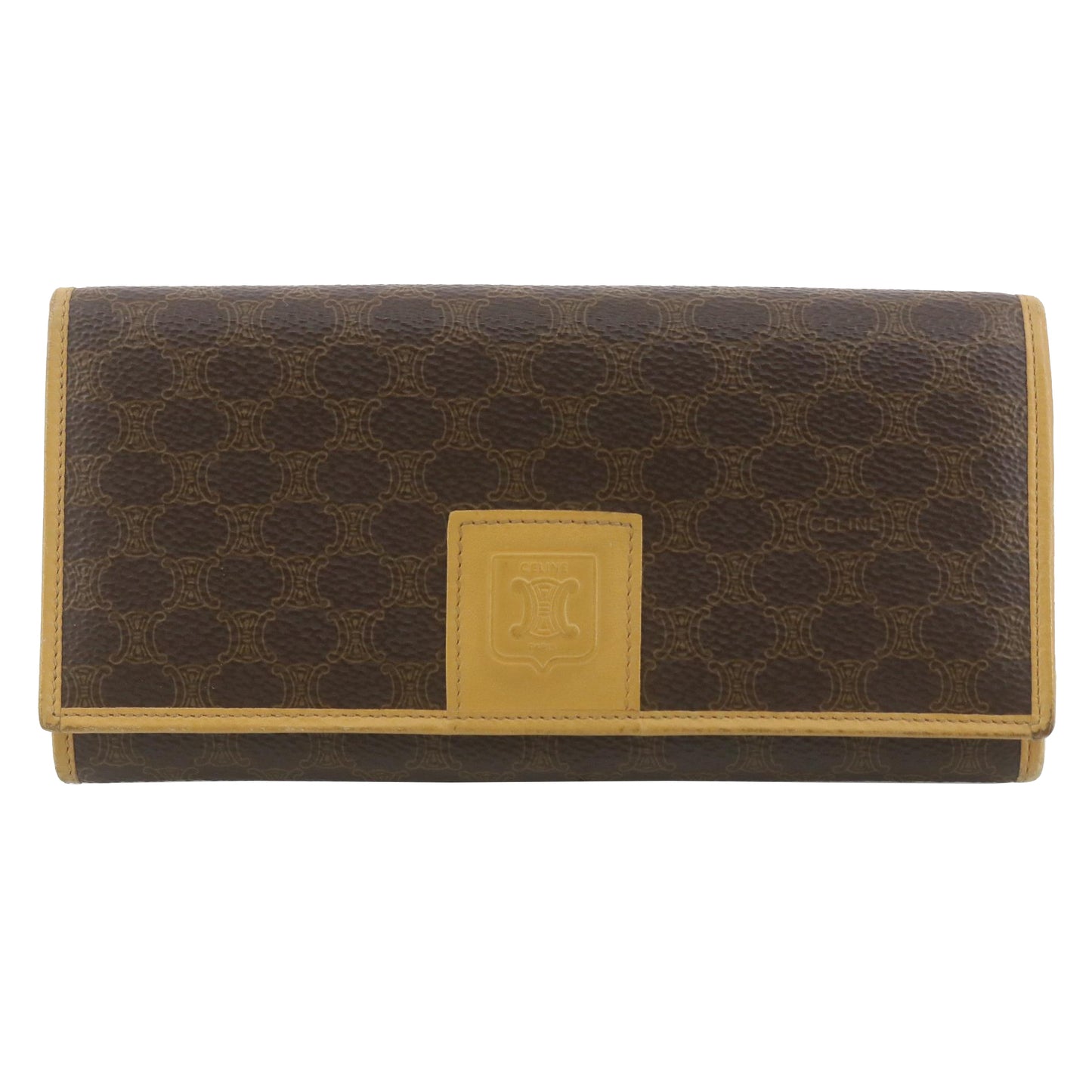 Brown Macadam Long Wallet