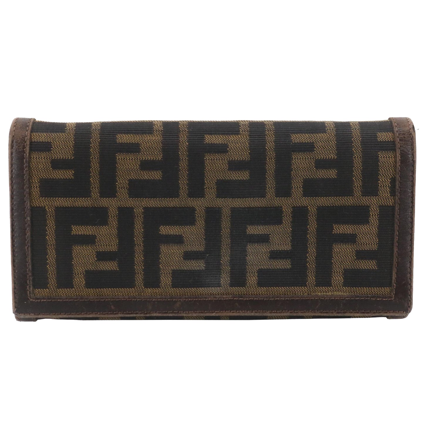 Brown Zucca Long Wallet