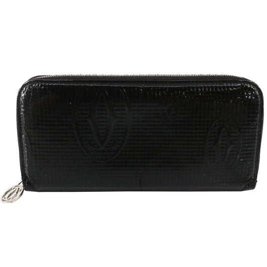 Black Epi Birthday Zippy Wallet