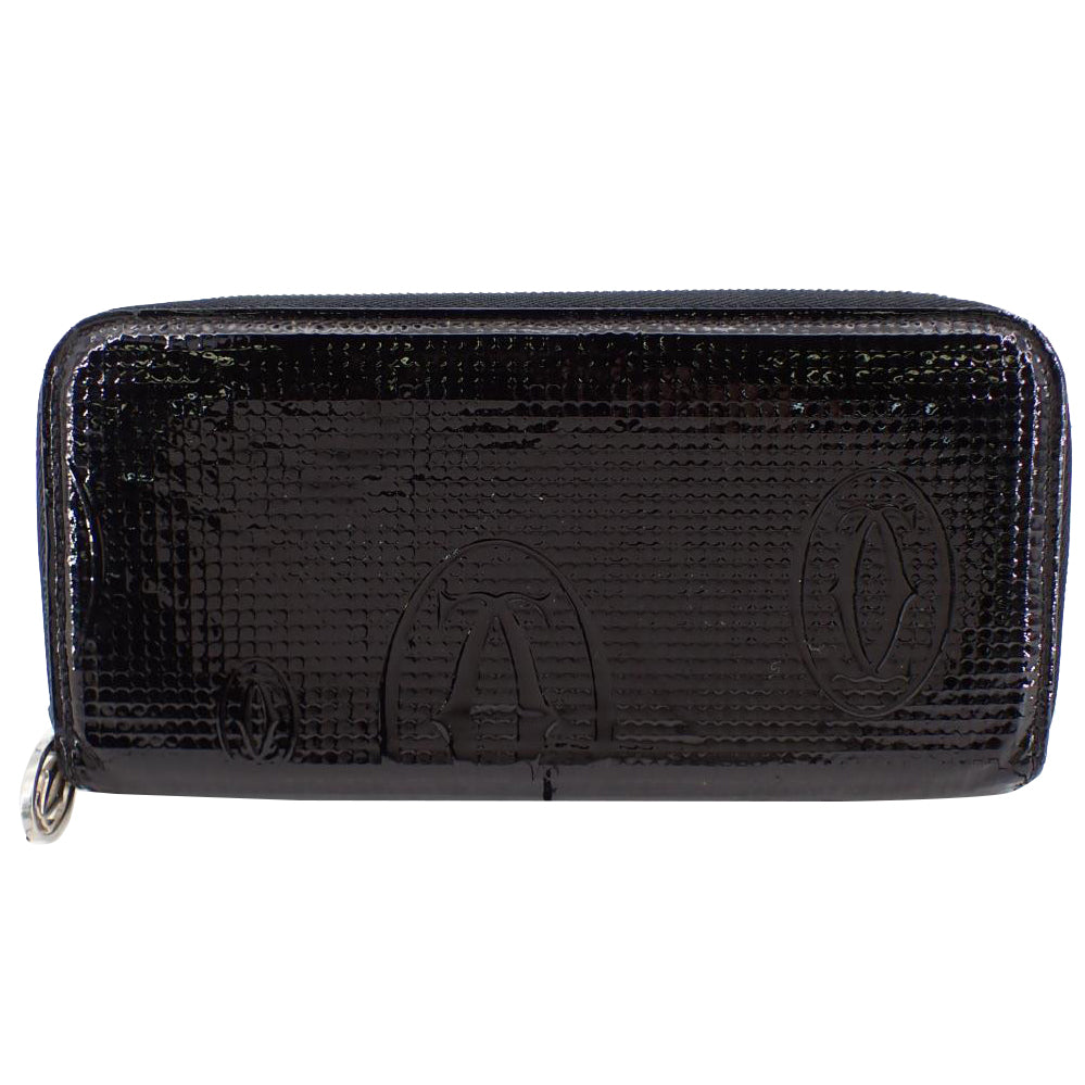 Black Birthday Zippy Wallet