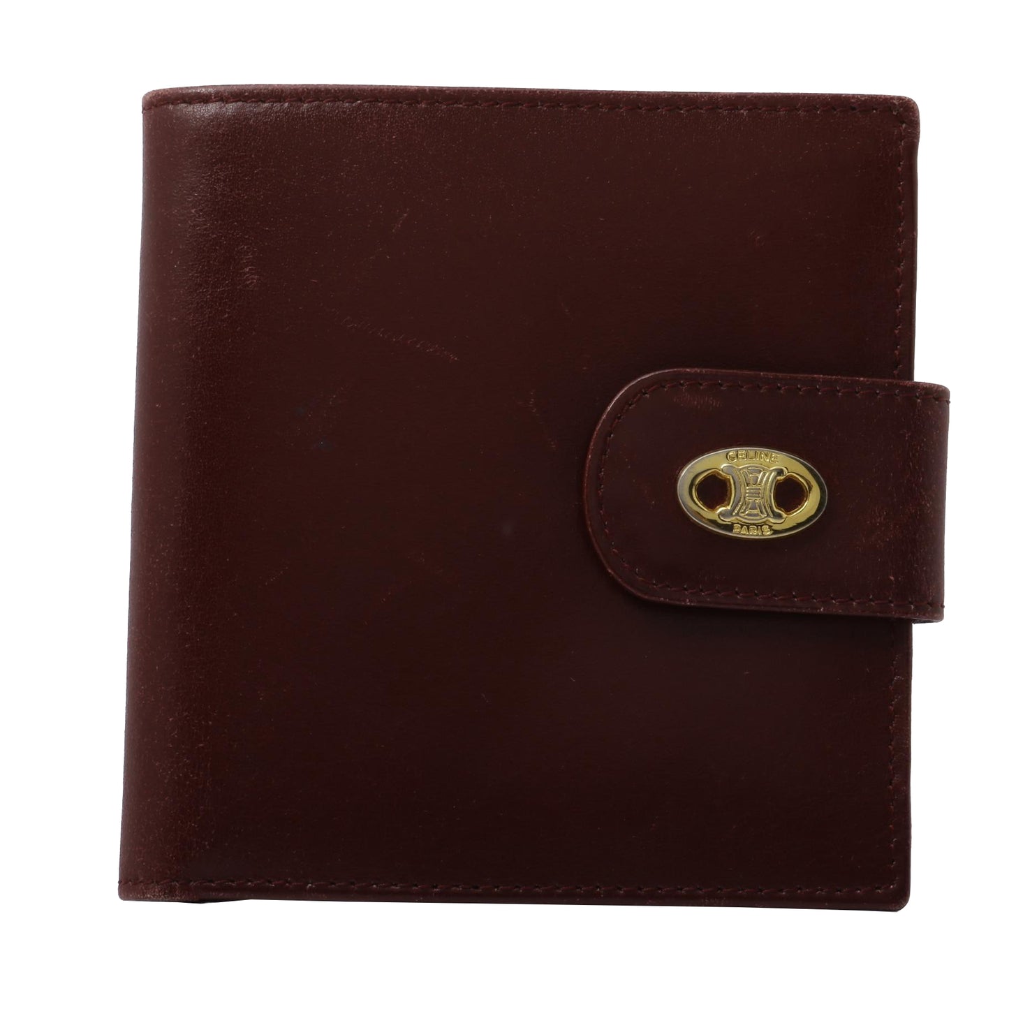 Maroon Compact Wallet