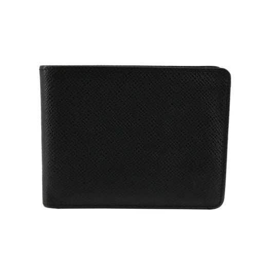 Taiga Black Bi-Fold Wallet