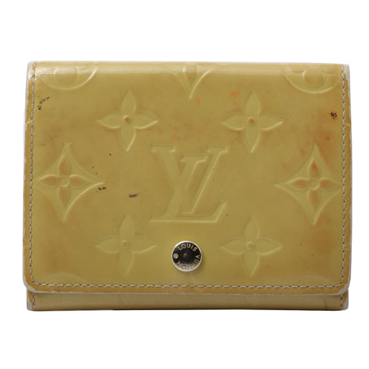 Vernis Yellow Card Case