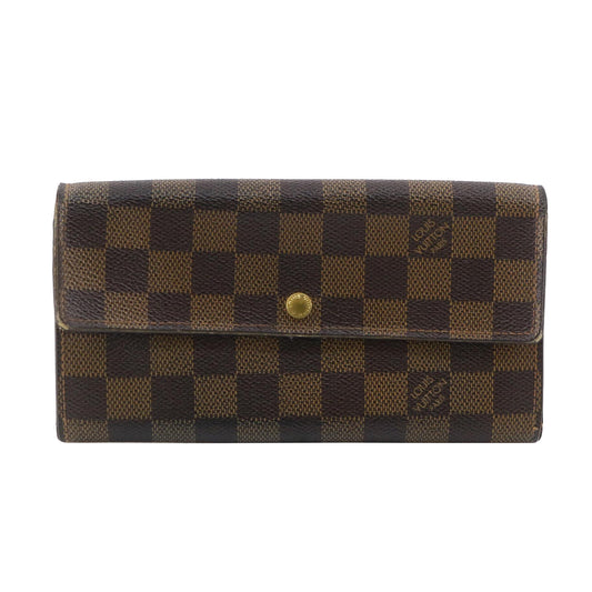 Damier Ebene Sarah Wallet