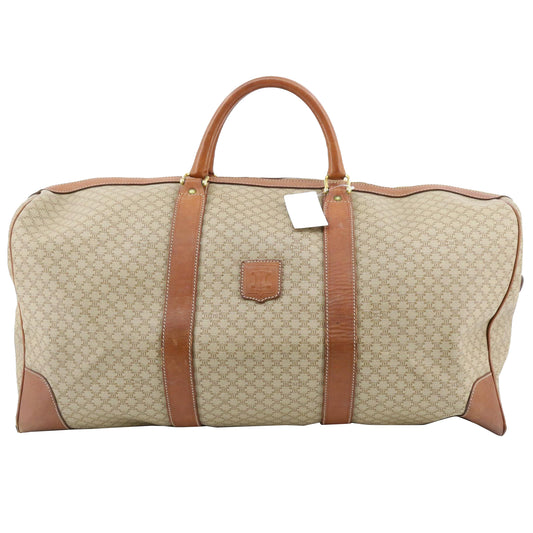 Brown Macadam Boston Bag