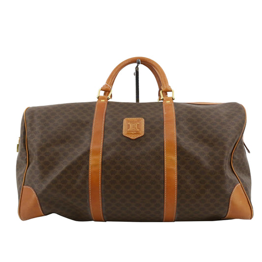 Brown Macadam Boston Bag