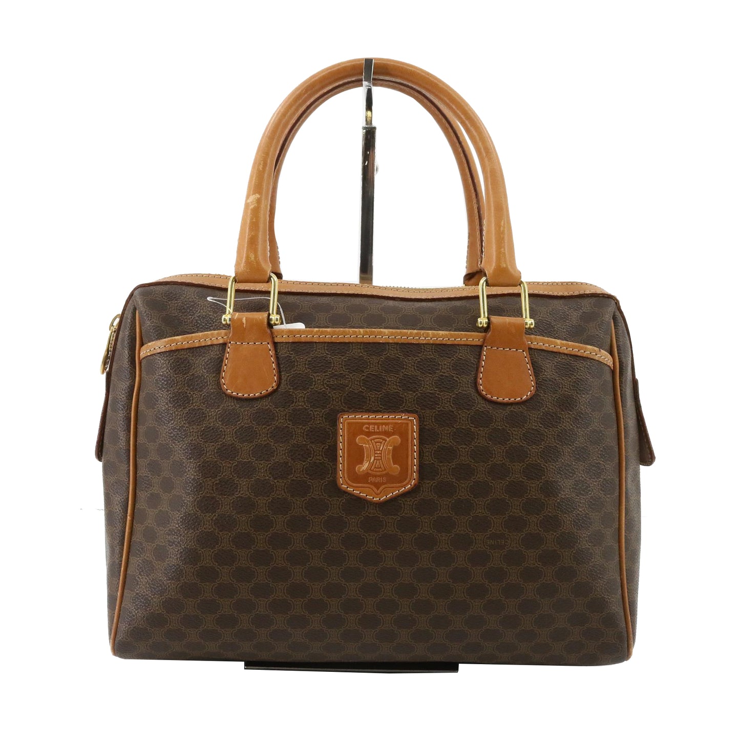 Brown Macadam Handbag