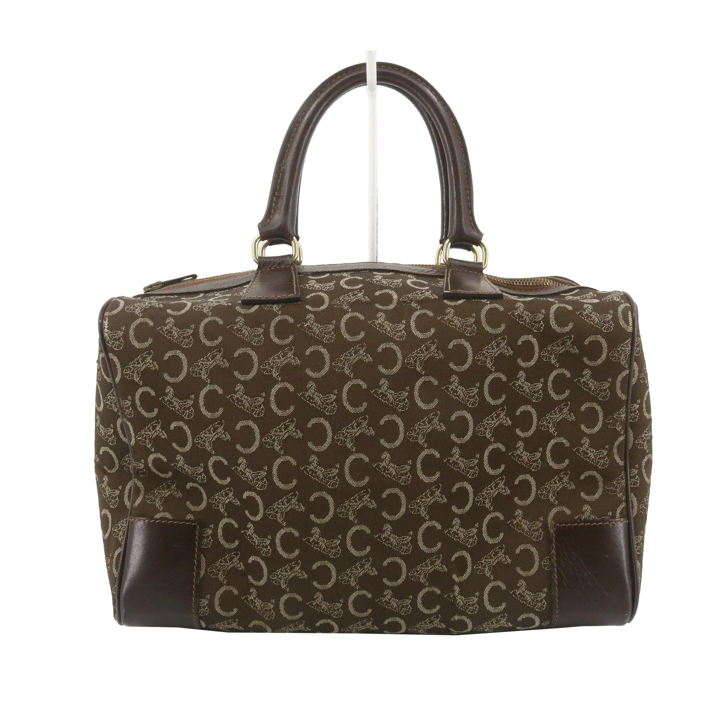 Brown Macadam Boston Bag