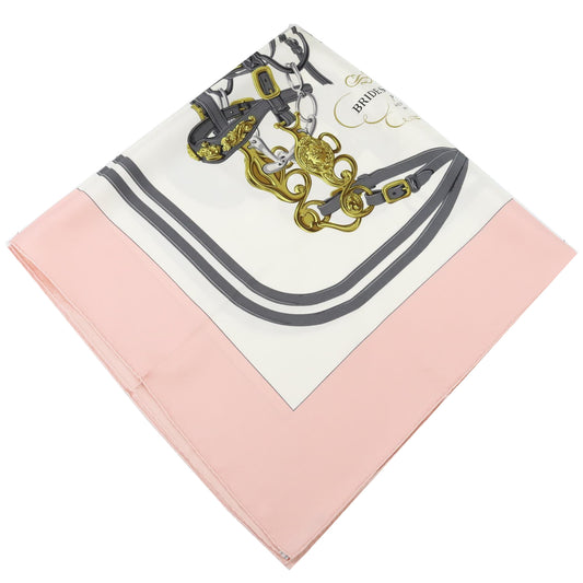 Pink Silk Scarf