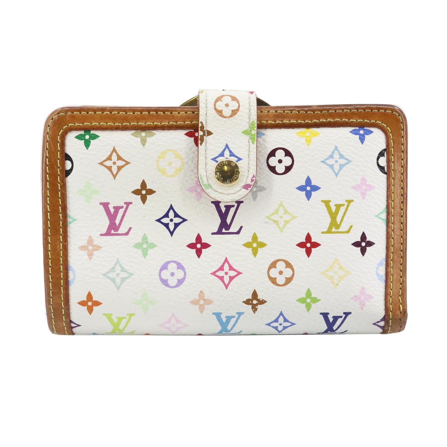 Murakami White Viennois Wallet