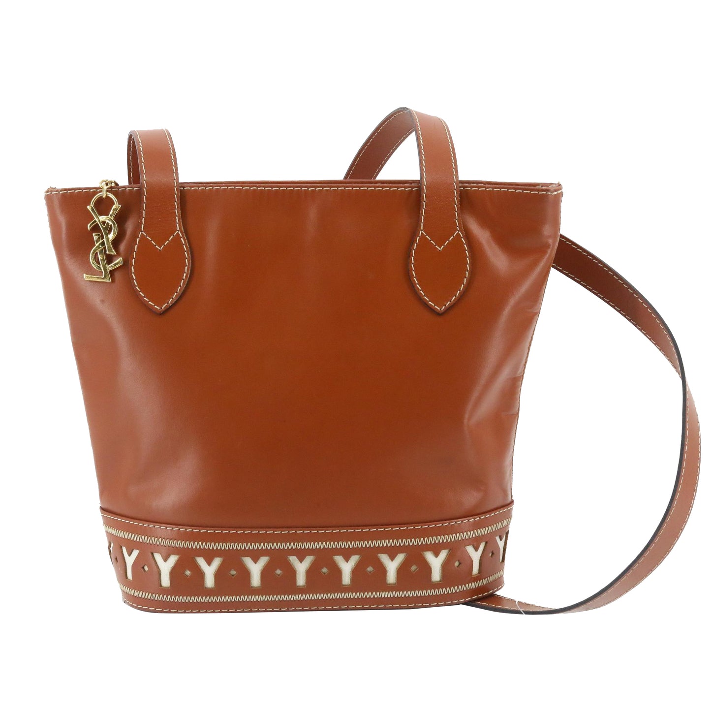 Brown Leather Shoulder Bag