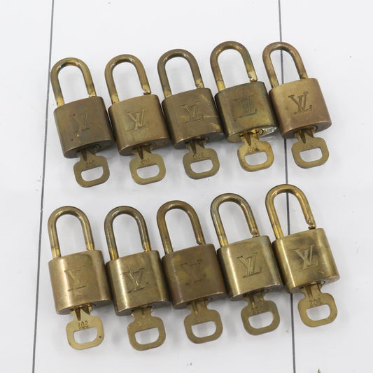 Set of 10 Lock and Keys