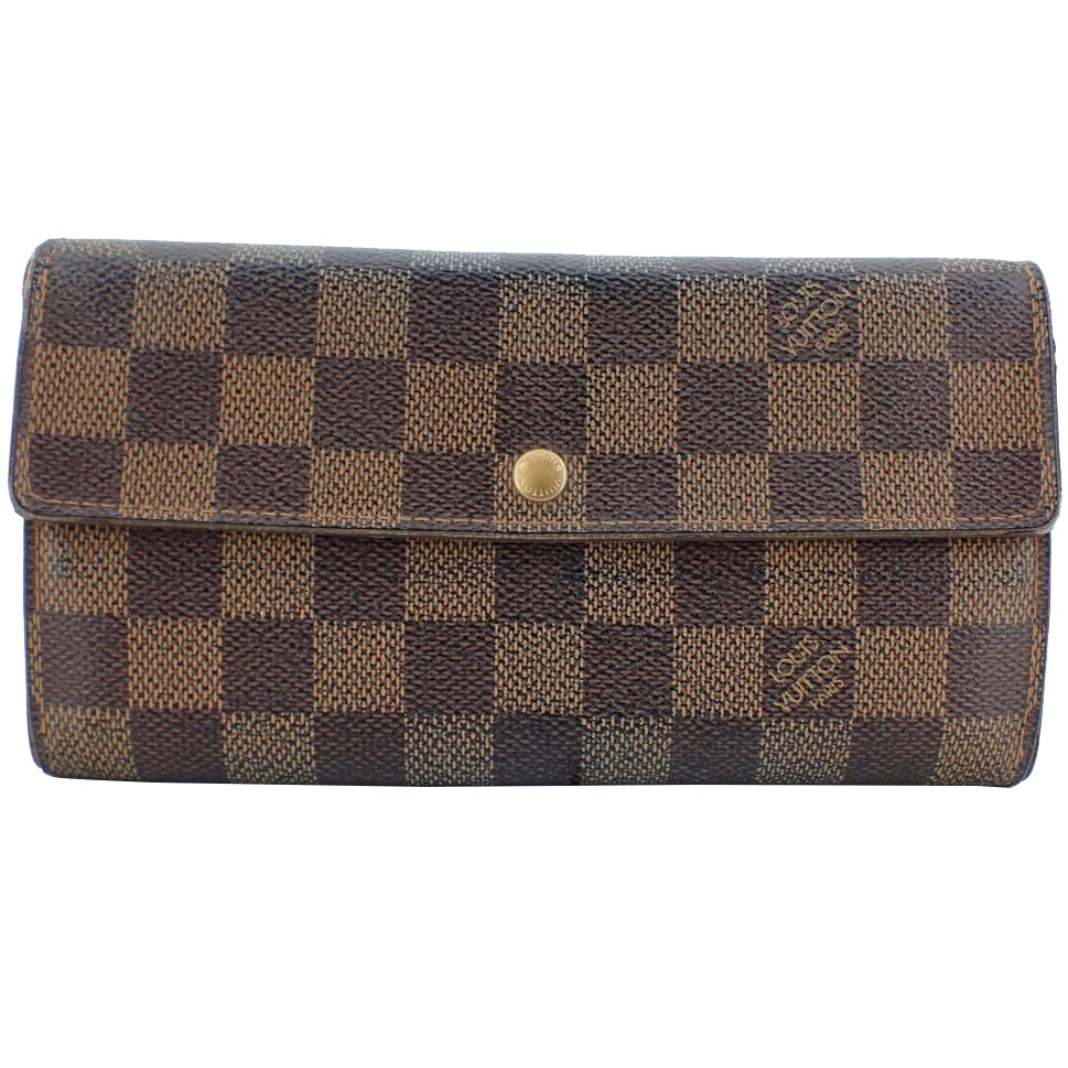 Damier Ebene Sarah Wallet