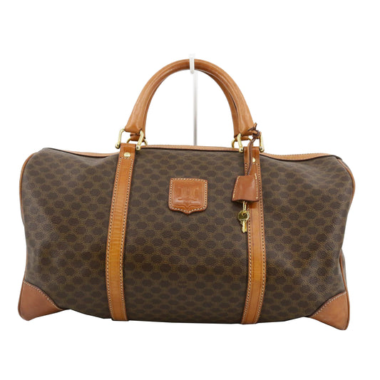 Brown Macadam Boston Bag