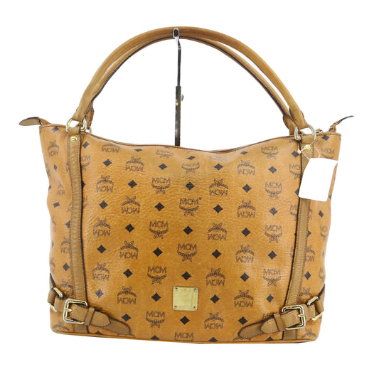 Brown Visetos Tote Bag