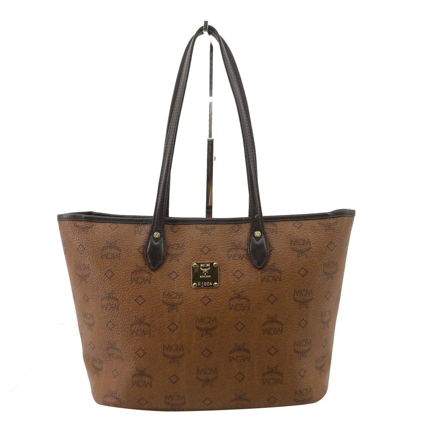 Brown Visetos Tote Bag