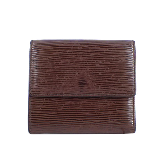 Epi Brown Elise Wallet