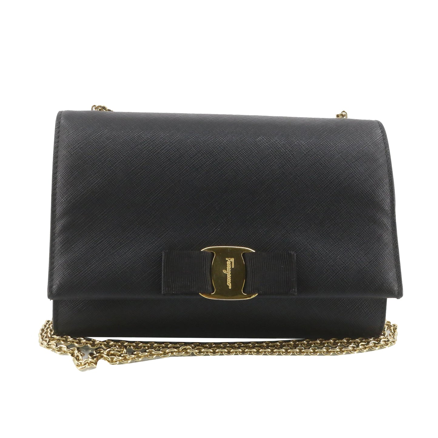 Black Gancini Shoulder Bag