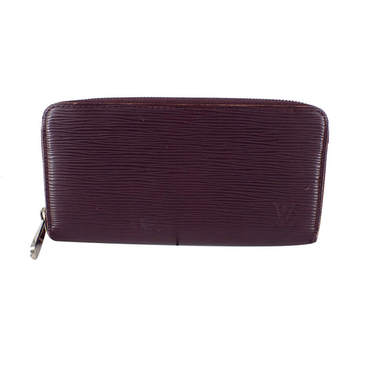 Epi Purple Zippy Wallet