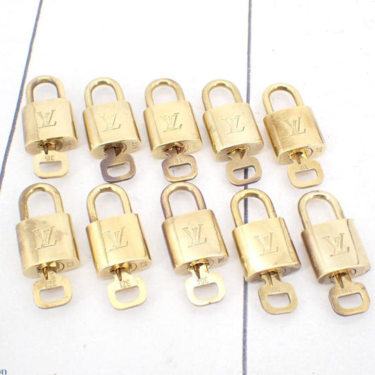 Monogram Set of 10 Lock and Keys