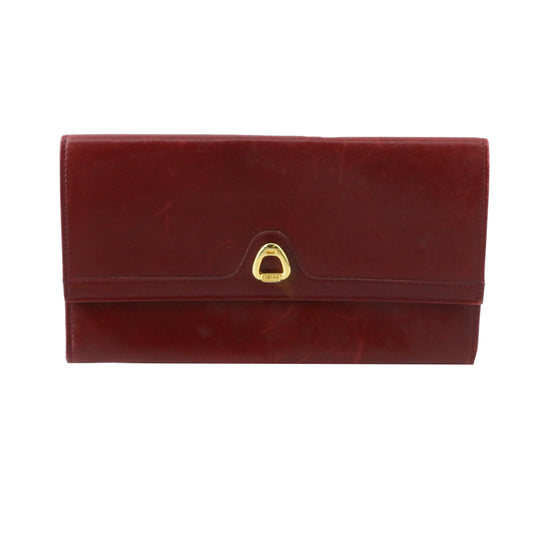 Red Long Wallet