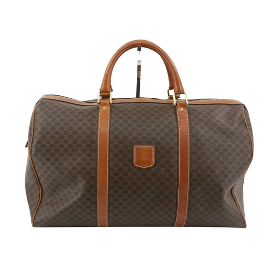 Brown Macadam Boston Bag