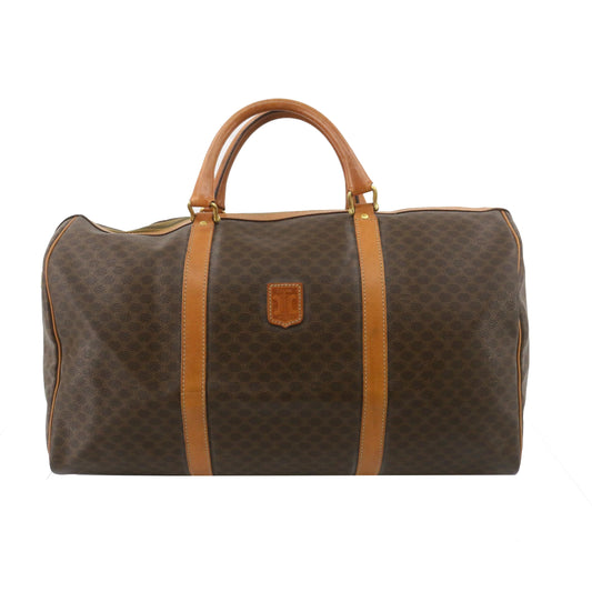 Brown Macadam Boston Bag