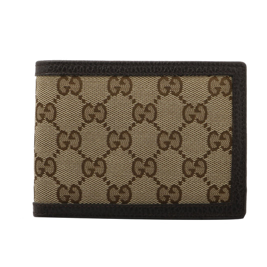 Brown GG Canvas Bi-Fold Wallet