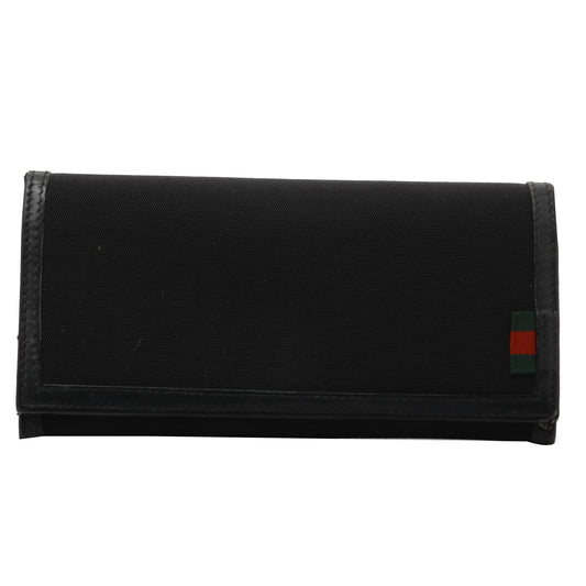 Black Long Wallet