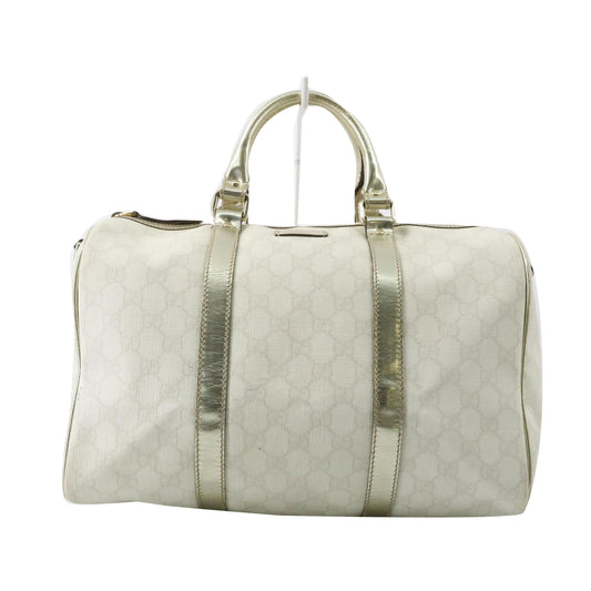 White Boston Bag