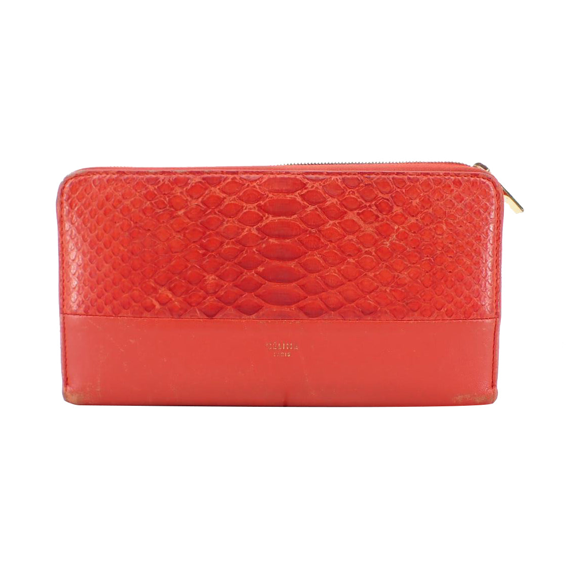 Red Python Zippy Wallet