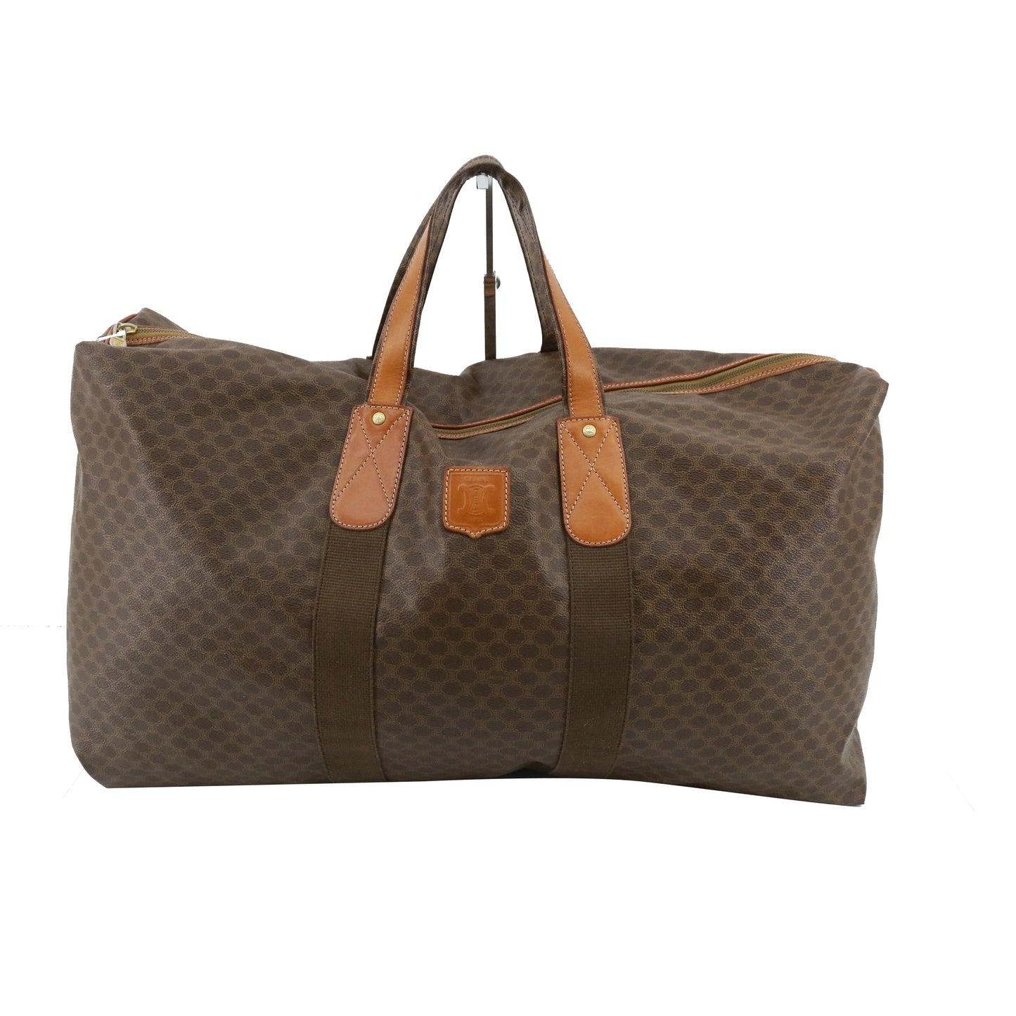 Brown Macadam Boston Bag