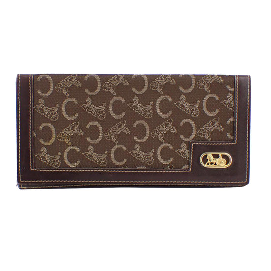 Brown Macadam Long Wallet