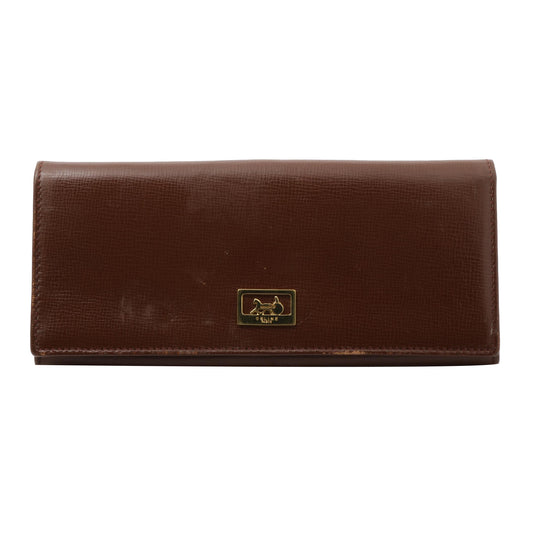 Brown Long Wallet