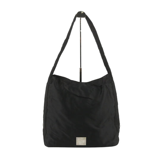 Black Nylon Shoulder Bag