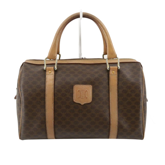 Brown Macadam Boston Bag