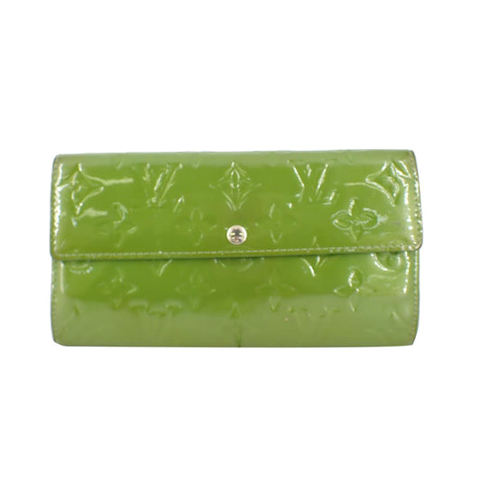 Vernis Green Sarah Wallet